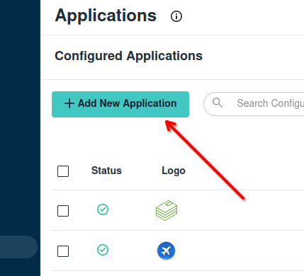 Add new application